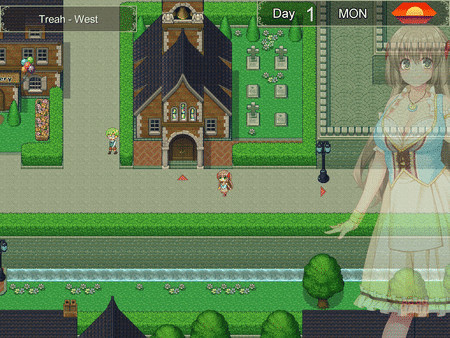 Игра Leanna's Slice of Life, скриншот