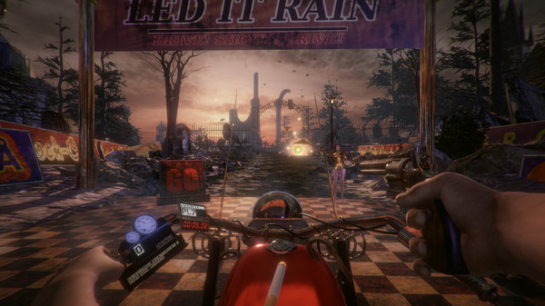Игра Led It Rain, скриншот