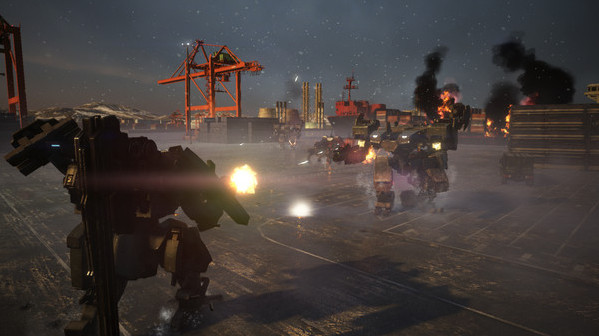 Игра LEFT ALIVE, скриншот