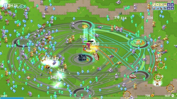 Игра Legend of Feather, скриншот