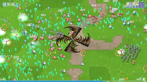 Игра Legend of Feather, скриншот