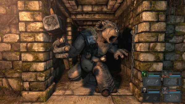 Игра Legend of Grimrock, скриншот