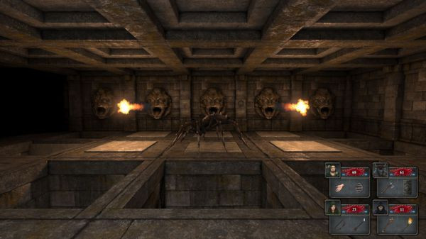 Игра Legend of Grimrock, скриншот