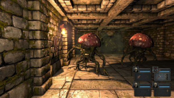 Игра Legend of Grimrock, скриншот