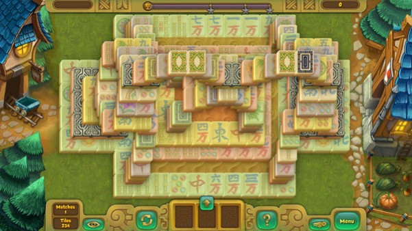 Игра Legendary Mahjong, скриншот