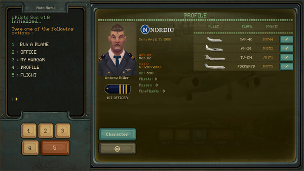 Игра Legendary Pilots, скриншот