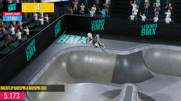 Игра Legends BMX, скриншот