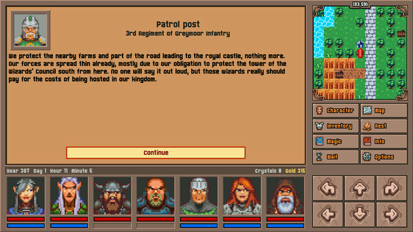 Игра Legends of Amberland III: The Crimson Tower, скриншот