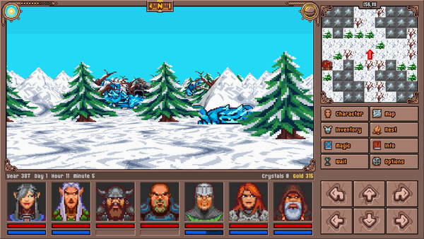 Игра Legends of Amberland III: The Crimson Tower, скриншот