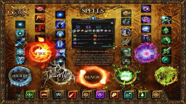 Игра Legends of Dawn Reborn, скриншот