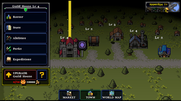 Игра Legends of Dragaea: Idle Dungeons, скриншот