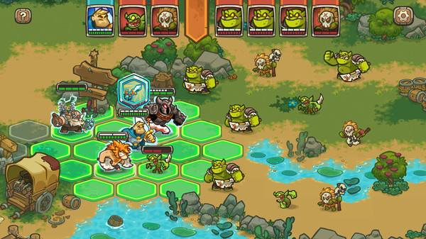Игра Legends of Kingdom Rush, скриншот