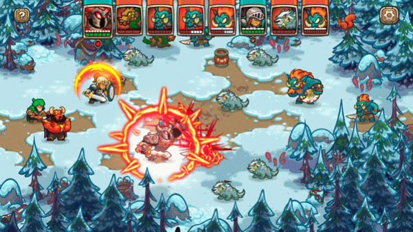 Игра Legends of Kingdom Rush, скриншот