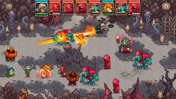 Игра Legends of Kingdom Rush, скриншот