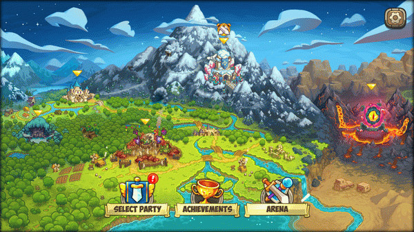 Игра Legends of Kingdom Rush, скриншот