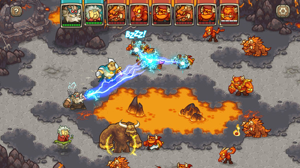 Игра Legends of Kingdom Rush, скриншот