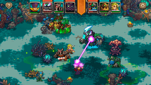Игра Legends of Kingdom Rush, скриншот
