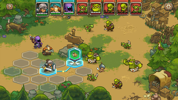Игра Legends of Kingdom Rush, скриншот