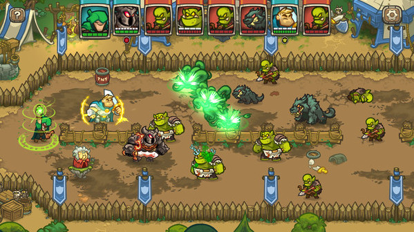 Игра Legends of Kingdom Rush, скриншот
