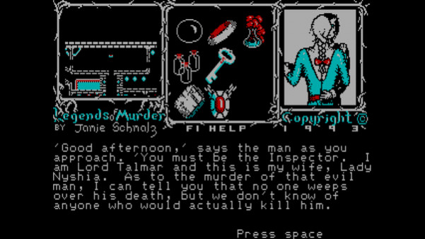 Игра Legends of Murder Collection, скриншот