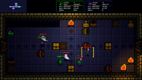 Игра Legends of Pixelia, скриншот
