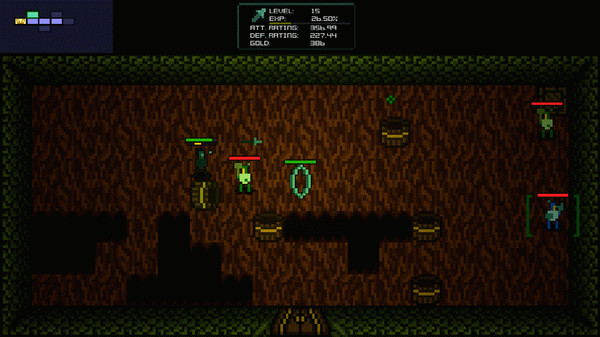 Игра Legends of Pixelia, скриншот