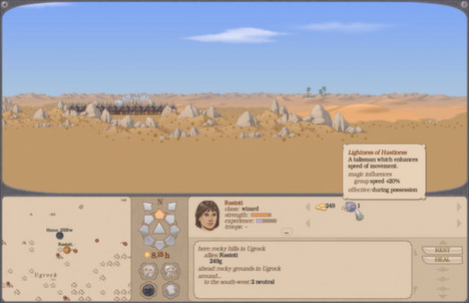 Игра Legions of Ashworld, скриншот