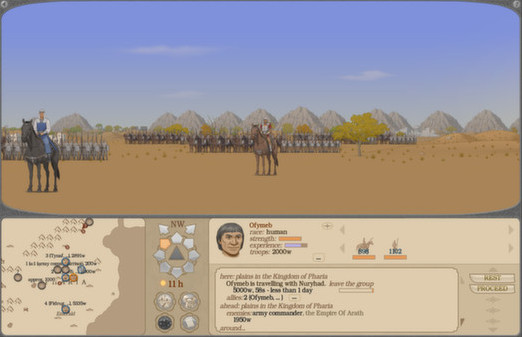 Игра Legions of Ashworld, скриншот