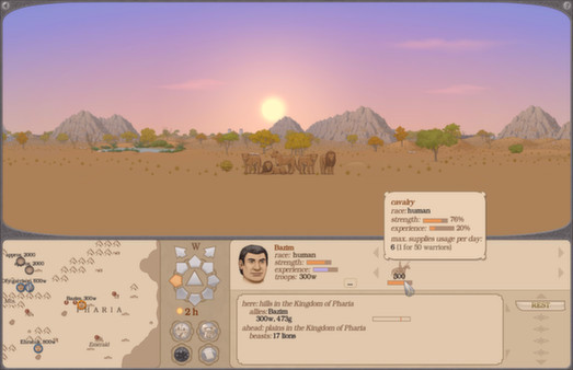 Игра Legions of Ashworld, скриншот