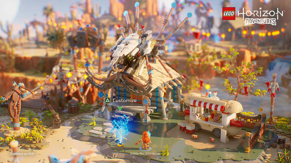 Игра LEGO: Приключения Horizon, скриншот