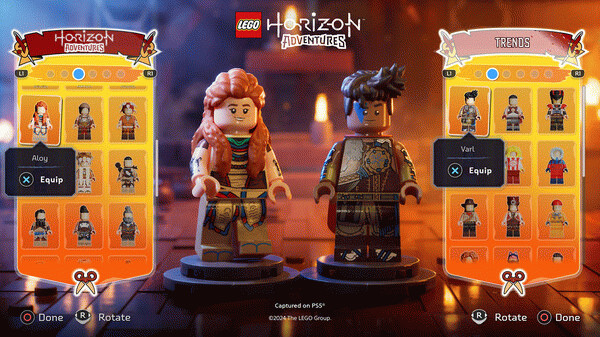 Игра LEGO: Приключения Horizon, скриншот