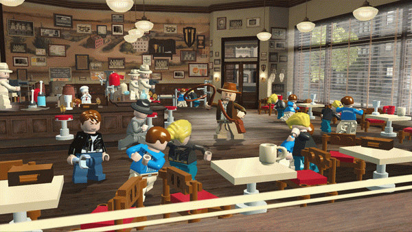 Игра LEGO Indiana Jones 2: The Adventure Continues, скриншот