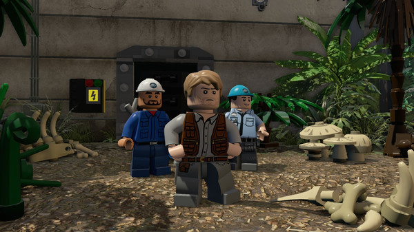 Игра LEGO Jurassic World, скриншот