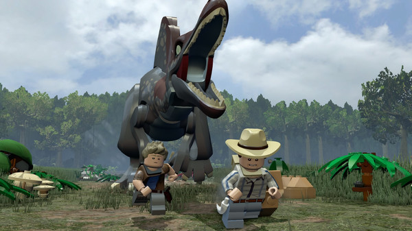 Игра LEGO Jurassic World, скриншот