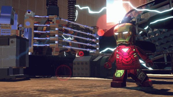 Игра LEGO Marvel Super Heroes, скриншот