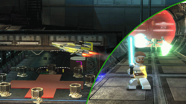 Игра LEGO Star Wars III - The Clone Wars, скриншот