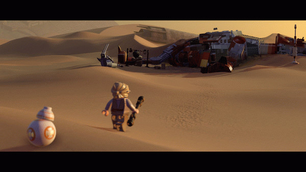 Игра LEGO STAR WARS: The Force Awakens, скриншот