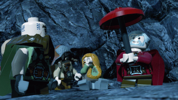 Игра LEGO The Hobbit, скриншот