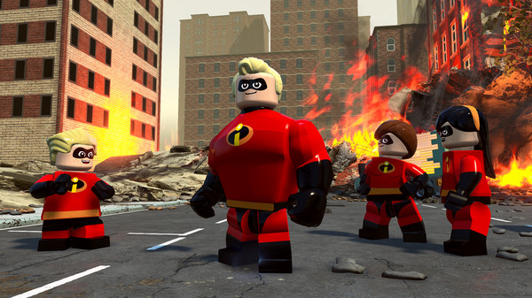 Игра LEGO The Incredibles, скриншот