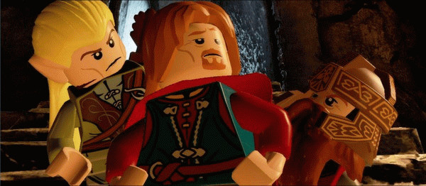 Игра LEGO The Lord of the Rings, скриншот