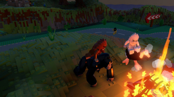 Игра LEGO Worlds, скриншот