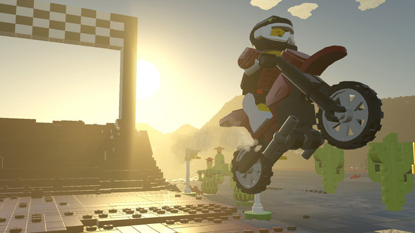 Игра LEGO Worlds, скриншот