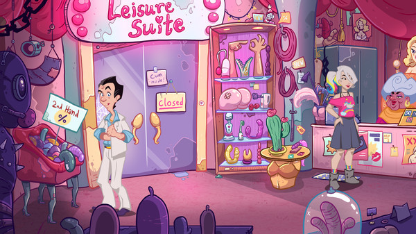 Игра Leisure Suit Larry - Wet Dreams Don't Dry, скриншот