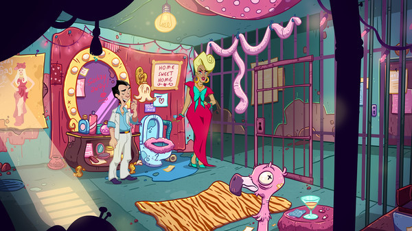 Игра Leisure Suit Larry - Wet Dreams Don't Dry, скриншот
