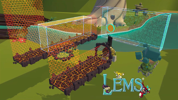 Игра Lems, скриншот