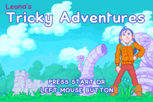 Игра Leona's Tricky Adventures, скриншот