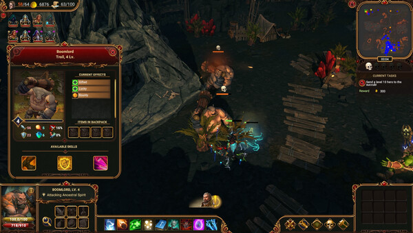 Игра Lessaria: Fantasy kingdom sim, скриншот