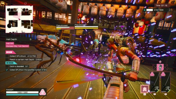 Игра LET IT DIE: INFERNO, скриншот