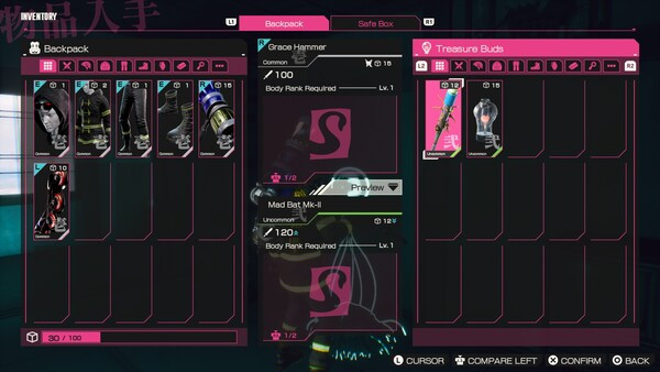 Игра LET IT DIE: INFERNO, скриншот