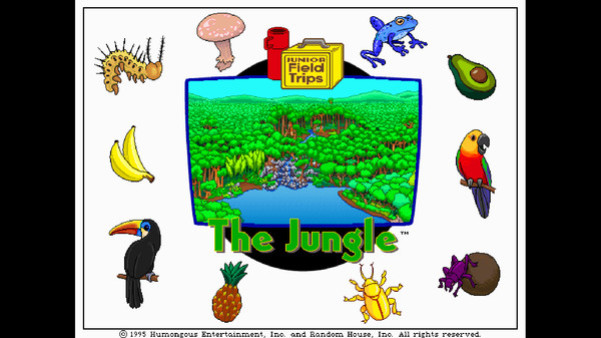 Игра Let's Explore the Jungle (Junior Field Trips), скриншот